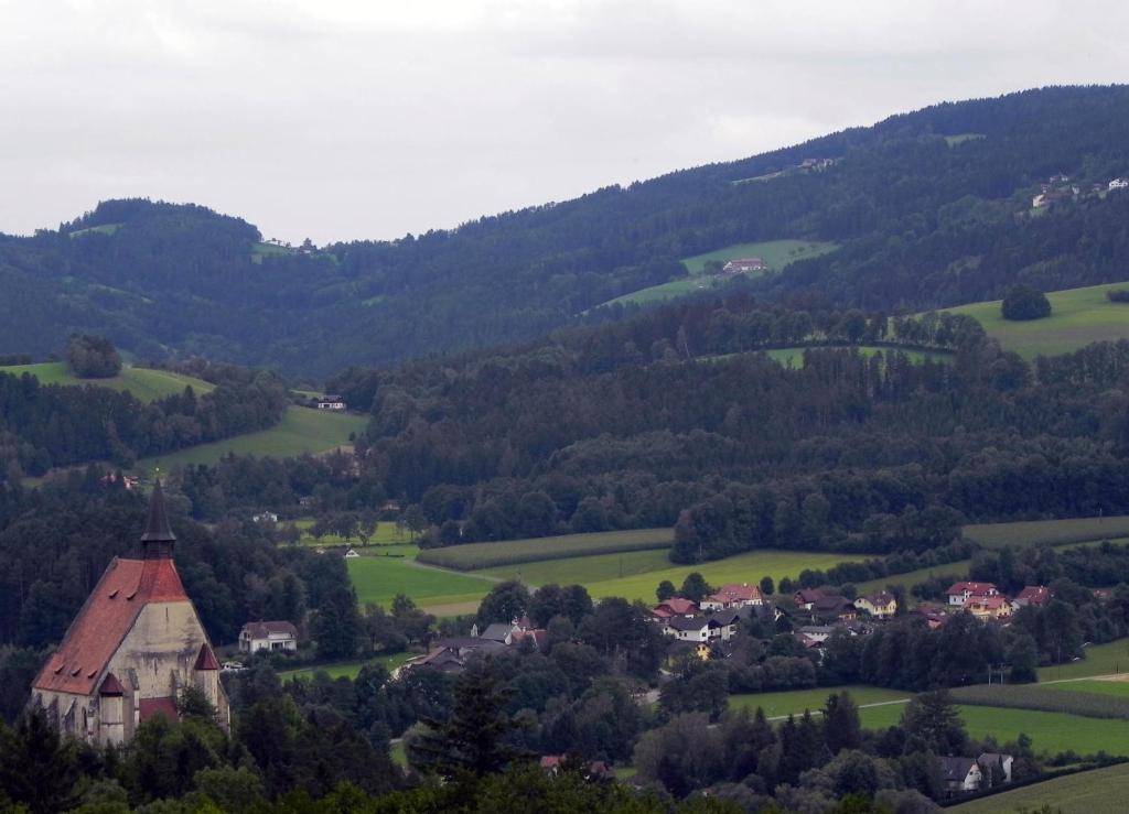 Gasthof Gruener Baum Kirchberg am Wechsel Bagian luar foto